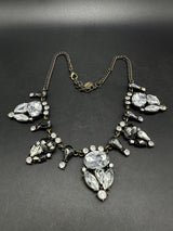 A&A Co. rhinestone statement necklace