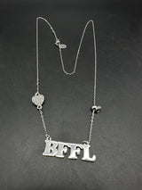 Juicy Couture BFFL “Best Friends For Life” Necklace 16”