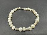 Genuine Baroque Fresh Water Pearl Bead Bracelet 7”