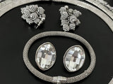 Vintage To Now Silver Tone Highend Statement  Jewelry Lot