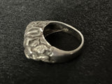 925 Sterling Silver Taxco Mexico Unique Art Deco Ring (Size 5)