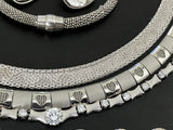 Vintage To Now Silver Tone Highend Statement  Jewelry Lot