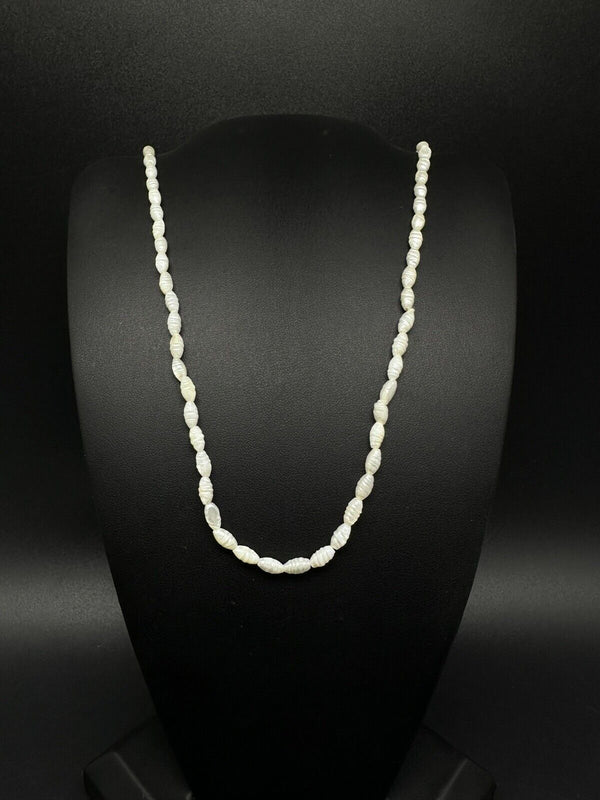 FRESH WATER SEED PEARL NECKLACE 18”