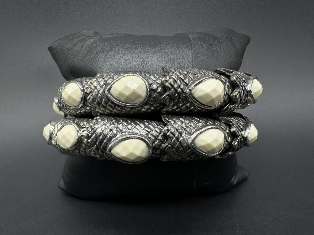 Women Bangle Bracelet Metal Fashion Jewelry Wrap Around Snake One Size Fit All