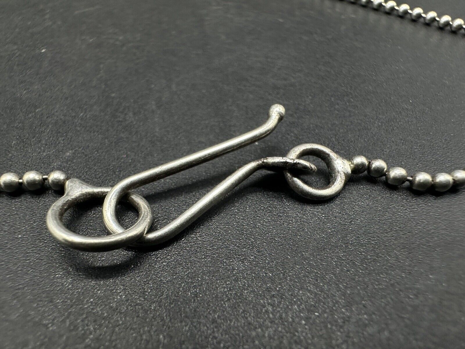 Sterling Silver 925 Ball Bead Pendant necklace 18 inch~15grams