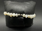 Genuine Baroque Fresh Water Pearl Bead Bracelet 7”