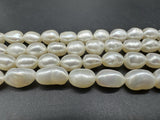 Endless Strand White Genuine Freshwater Pearl Necklace 116” Extra Long