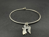 Retired James Avery Sterling Silver Singing Choir Angel Charm And Bracelet 925