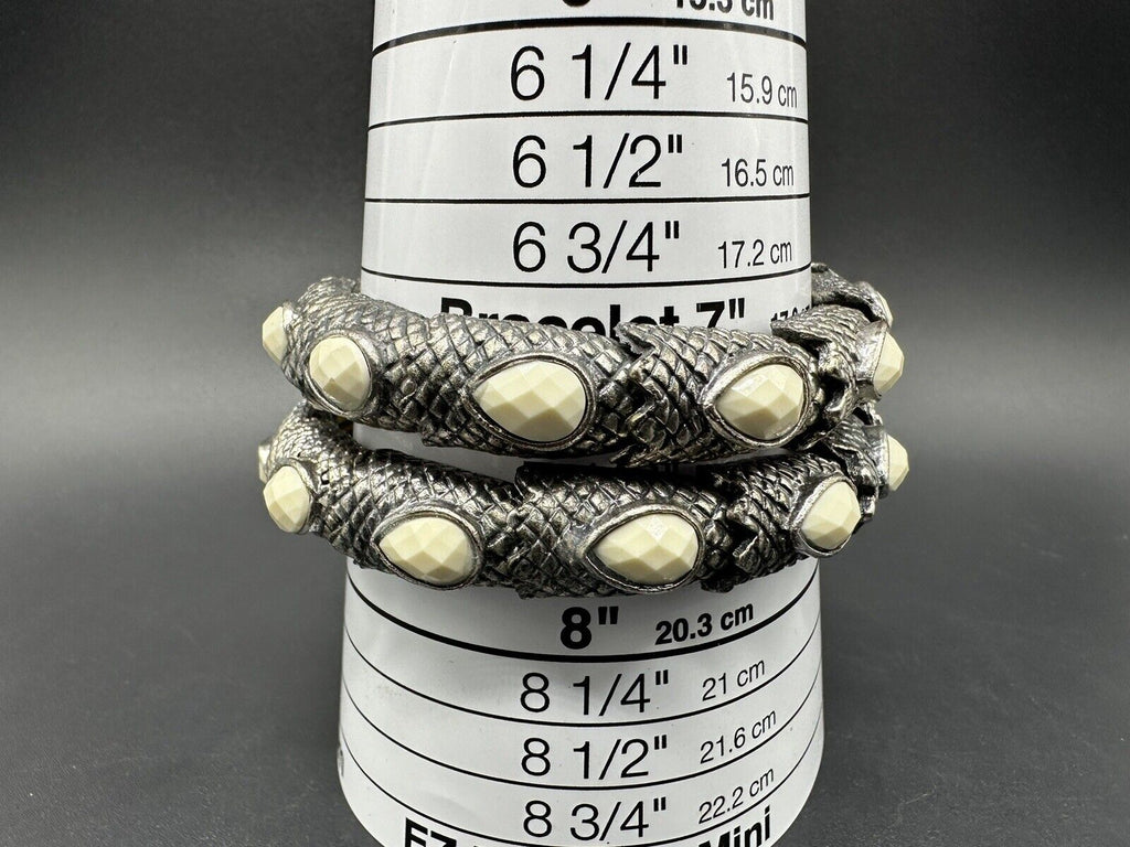 Women Bangle Bracelet Metal Fashion Jewelry Wrap Around Snake One Size Fit All