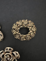 Vintage Mixed Brooch  Jewelry Lot Of 6pcs