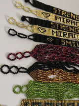 Lot Of 14 Beadwork Seed Beads Bracelets Mixed Jewelry Lot 1/2”-1” Wide