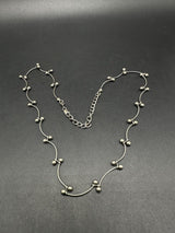 Sterling Silver Chain Necklace 925 18” 10Gs