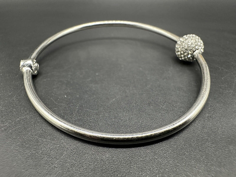 Henri Bendel Crystal CZ 7” Bangle Bracelet