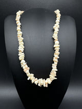 White Angel Coral Necklace 16” Long 28grams