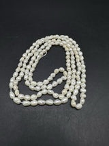 Vintage Freshwater Pearl Necklace 28”