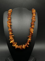 Natural cograc Baltic Amber Beads Necklace 22”