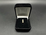 14k Yellow Gold Diamond Stud Earrings .10ct Diamond