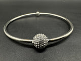 Henri Bendel Crystal CZ 7” Bangle Bracelet