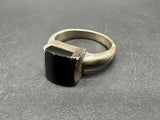 Sterling Silver 925 MWS Thailand Black Onyx Ring Size 6