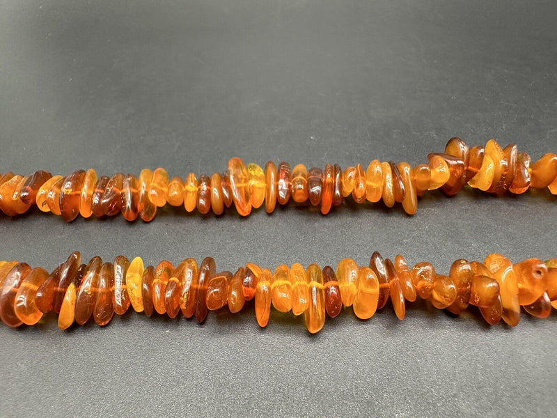 Natural cograc Baltic Amber Beads Necklace 22”