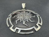 Vintage Taxco Sun Mayan Pendant 20 Grams