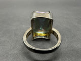 Vintage Mystic Topaz Ring Sterling Silver Sz 7.25 Grams 8