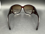 Stunning Vtg Gucci Sun glasses Gold Black Oversized Wrap  GG 3027/S