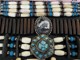 Vintage Ethnic Boho Tribal Choker Necklaces Jewelry Lot 7 Necklaces