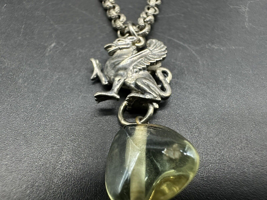 Vintage Signed Dexter Wilson Necklace 28”