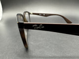 NEW RAY-BAN RB 7047 5573 DARK BROWN AUTHENTIC EYEGLASSES 54-17