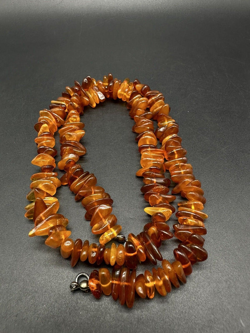 Natural cograc Baltic Amber Beads Necklace 22”