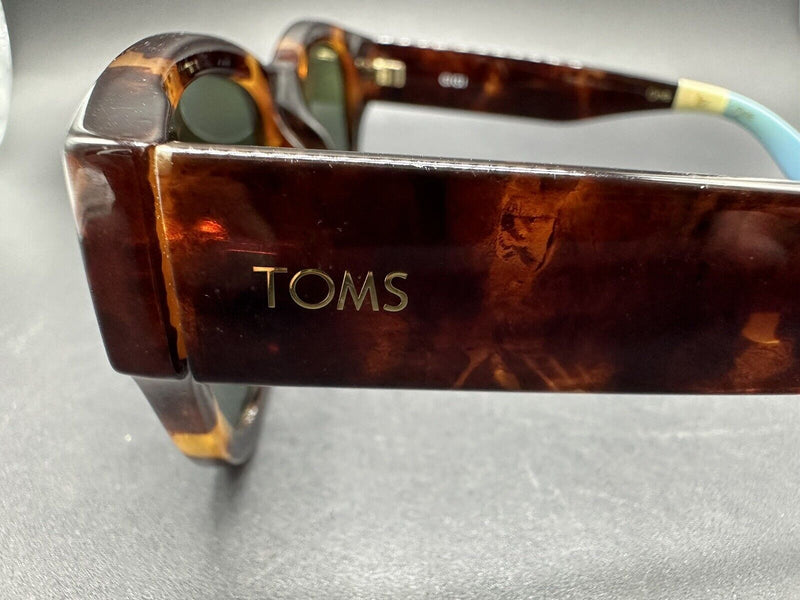 TOMS EYEWEAR S018-005-03 52/19/142 TORTOISE CRYSTAL EYEGLASSES FRAME