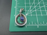 Taxco Mexican Blue Lapis Lazuli 925 Sterling Silver Earrings 1.75"
