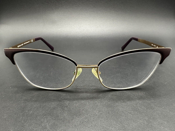 Michael Kors Adrianna IV MK 3012 1108 Purple Gold Eyeglasses Frames 51-17 135