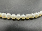 Vintage Genuine Pearl Silver Tone Bracelet 10Gs