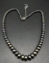 Tahitian Peacock Genuine Pearl Necklace 20” Gold Filled Clasp