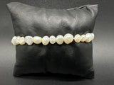 Genuine Baroque Fresh Water Pearl Bead Bracelet 7”