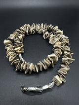 Vtg Sea Shell Necklace Lobster Clasp 24”