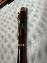 Vintage Mickey Mouse Walt Disney Gold Filled Clock Pen ~Need Ink~