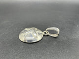 925 Sterling Silver Sand Dollar Pendant-6Gs