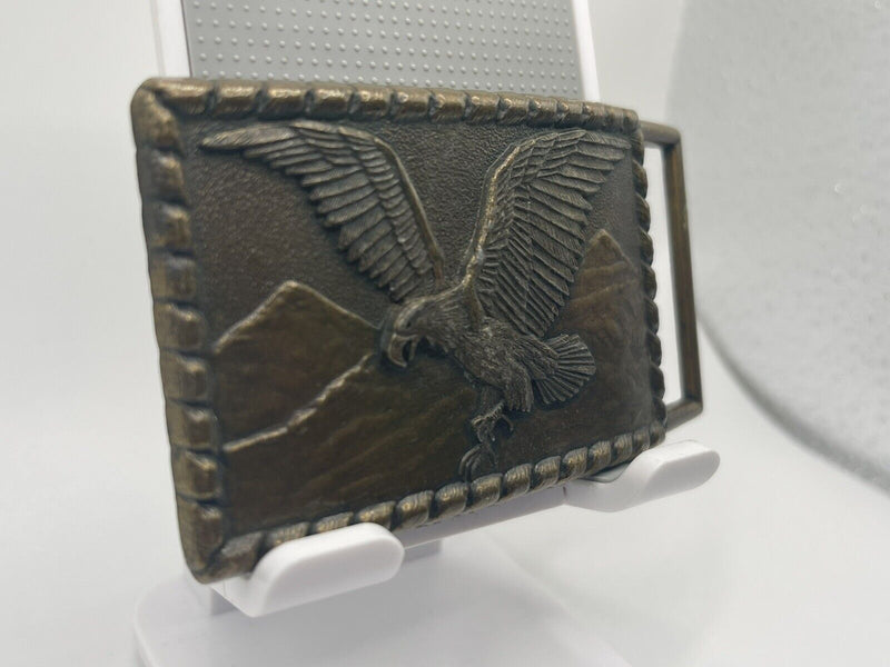 Old Vintage Mens American Eagle Belt Buckle