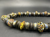 Ancient Islamic? Bead Group of Beads 18” 90Gs