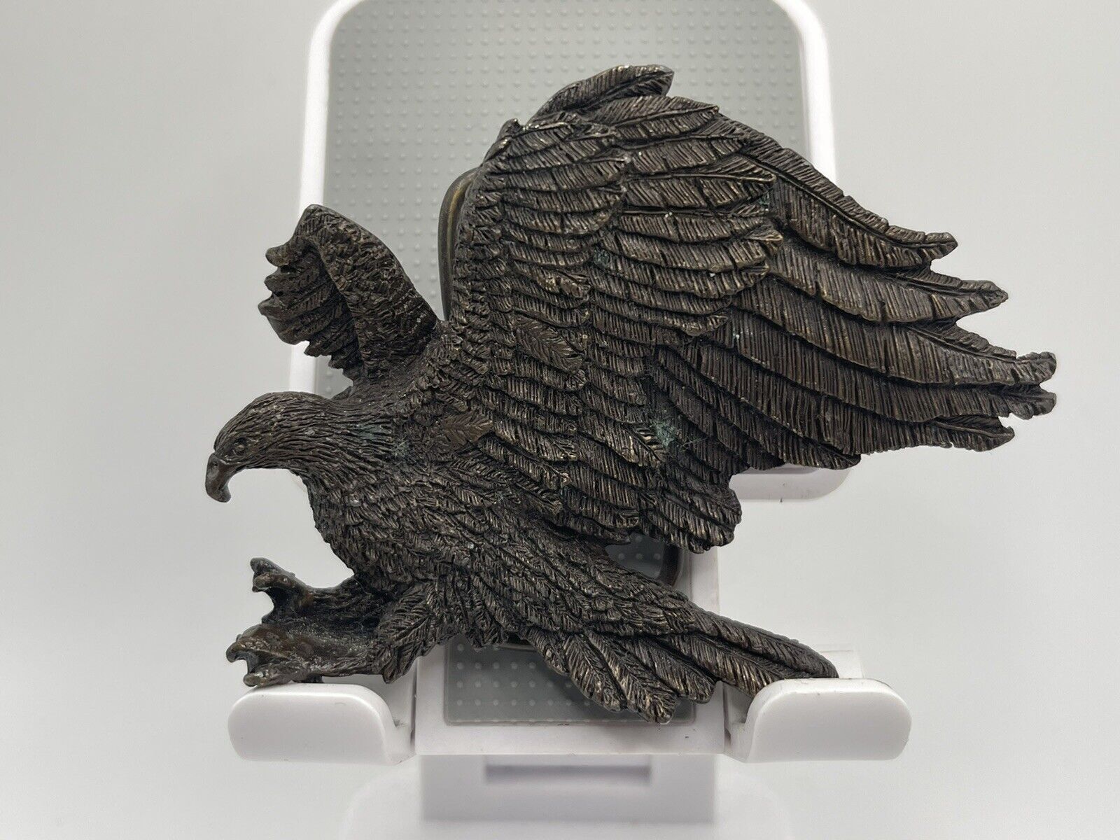 1980 Vintage Bergamot Brass Works Belt Buckle EAGLE