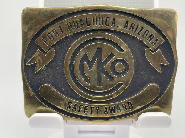 1990 Fort Huachuca Arizona Vintage Belt Buckle