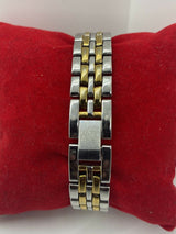 Anne Klein AK/2159SVSV Silver & Gold Tone Dial Stainless Steel Women's Watch