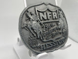 1983 HESSTON 25TH ANNIVERSARY NFR National Finals Rodeo  Belt  Buckle