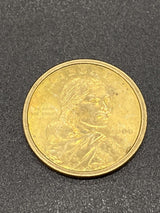 2000 P SACAGAWEA GOLD ONE DOLLAR US LIBERTY COLOR COIN