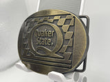 Quaker State Motor Oil Vintage Belt Buckle