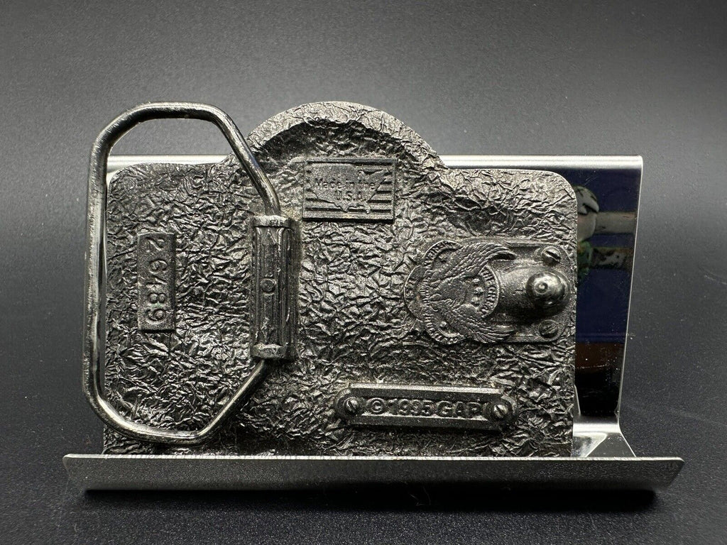 VINTAGE SEARS CRAFTSMAN TOOLS  BELT BUCKLE EAT MY DUST