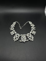 Ann Taylor CRYSTAL STATEMENT NECKLACE “19” 132Gs~Nice Quality!~